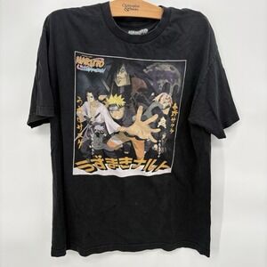 Naruto Shippuden T Shirt Ripple Junction‎ Large Shonen Jump Anime Cartoon VTG